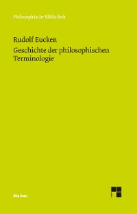 Cover Geschichte der philosophischen Terminologie