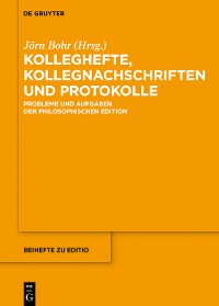 Cover Kolleghefte, Kollegnachschriften und Protokolle