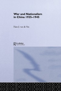 Cover War and Nationalism in China: 1925-1945