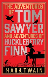 Cover Adventures of Tom Sawyer &amp; Adventures of Huckleberry Finn