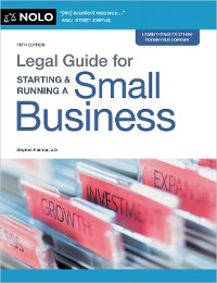 Cover Legal Guide for Starting & Running a Small Business