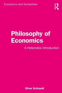 Cover Philosophy of Economics