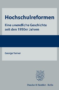 Cover Hochschulreformen.