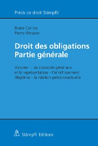 Cover Droit des obligations ‒ Partie générale