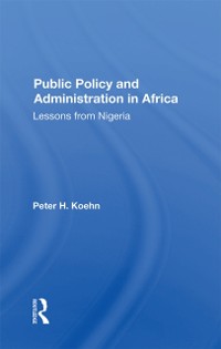 Cover Public Policy And Administration In Africa