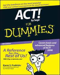 Cover ACT! by Sage For Dummies