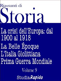 Cover Riassunti di Storia - Volume 9
