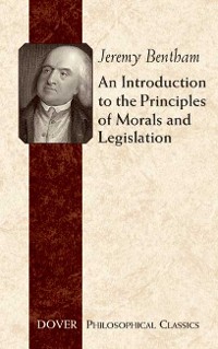 Cover Introduction to the Principles of Morals and Legislation