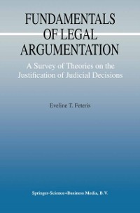 Cover Fundamentals of Legal Argumentation