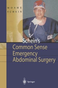 Cover Schein's Common Sense Emergency Abdominal Surgery