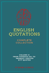 Cover English Quotations Complete Collection: Volume IV
