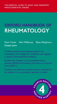 Cover Oxford Handbook of Rheumatology