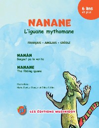 Cover Nanane, l'iguane mythomane (French Edition)