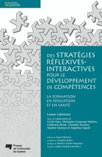 Cover Des stratégies réflexives-interactives pour le développement de compétences