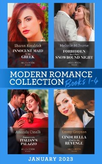 Cover Modern Romance January 2023 Books 1-4