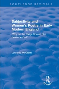 Cover Subjectivity and Women's Poetry in Early Modern England