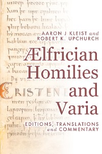 Cover Ælfrician Homilies and Varia