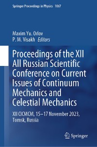 Cover Proceedings of the XII All Russian Scientific Conference on Current Issues of Continuum Mechanics and Celestial Mechanics