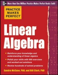 Cover Practice Makes Perfect Linear Algebra (EBOOK)