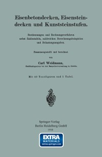 Cover Eisenbetondecken, Eisensteindecken und Kunststeinstufen
