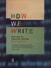 Cover How We Write
