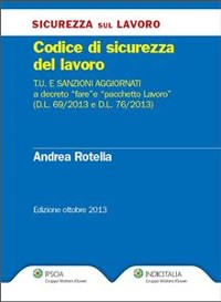 Cover Codice di sicurezza del lavoro