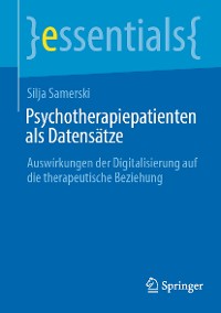 Cover Psychotherapiepatienten als Datensätze