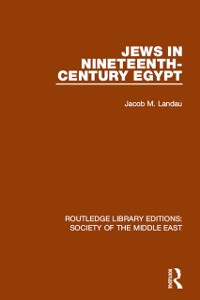 Cover Jews in Nineteenth-Century Egypt