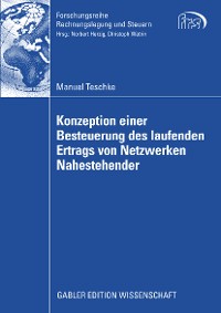 Cover Konzeption einer Besteuerung des laufenden Ertrags von Netzwerken Nahestehender