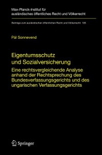 Cover Eigentumsschutz und Sozialversicherung