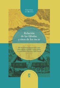 Cover Relación de las fábulas y ritos de los incas. Transcripción paleográfica de Paloma Cuenca Muñoz.