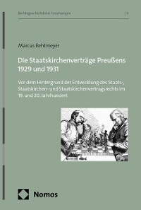 Cover Die Staatskirchenverträge Preußens 1929 und 1931