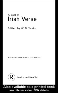 Cover Book of Irish Verse