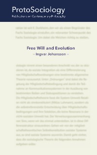 Cover Free Will and Evolution