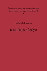 Cover Input-Output-Analyse