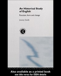 Cover Historical Study of English