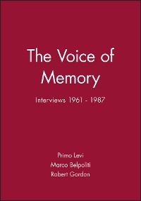 Cover The Voice of Memory