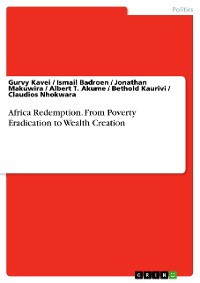 Cover Africa Redemption. From Poverty Eradication to Wealth Creation