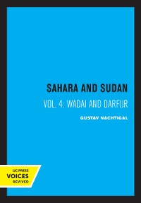 Cover Sahara and Sudan IV