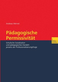 Cover Pädagogische Permissivität