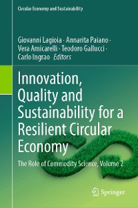 Cover Innovation, Quality and Sustainability for a Resilient Circular Economy