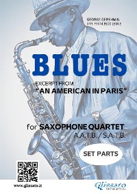 Cover Saxophone Quartet "Blues" by Gershwin (set parts)