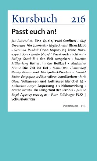 Cover Kursbuch 216
