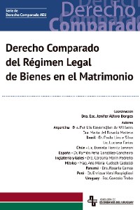 Cover Derecho Comparado del Régimen Legal de Bienes en el Matrimonio