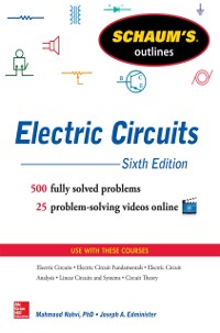 Cover Schaum's Outline of Electric Circuits, 6th edition