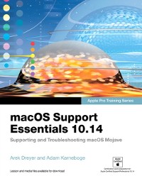 Cover macOS Support Essentials 10.14 - Apple Pro Training Series