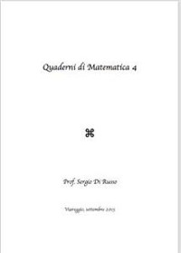 Cover Quaderni di matematica 4