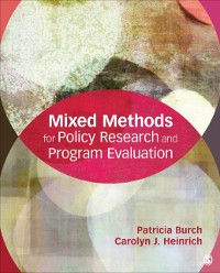 Cover Mixed Methods for Policy Research and Program Evaluation