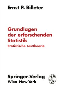 Cover Grundlagen der erforschenden Statistik