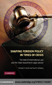 Cover Shaping Foreign Policy in Times of Crisis